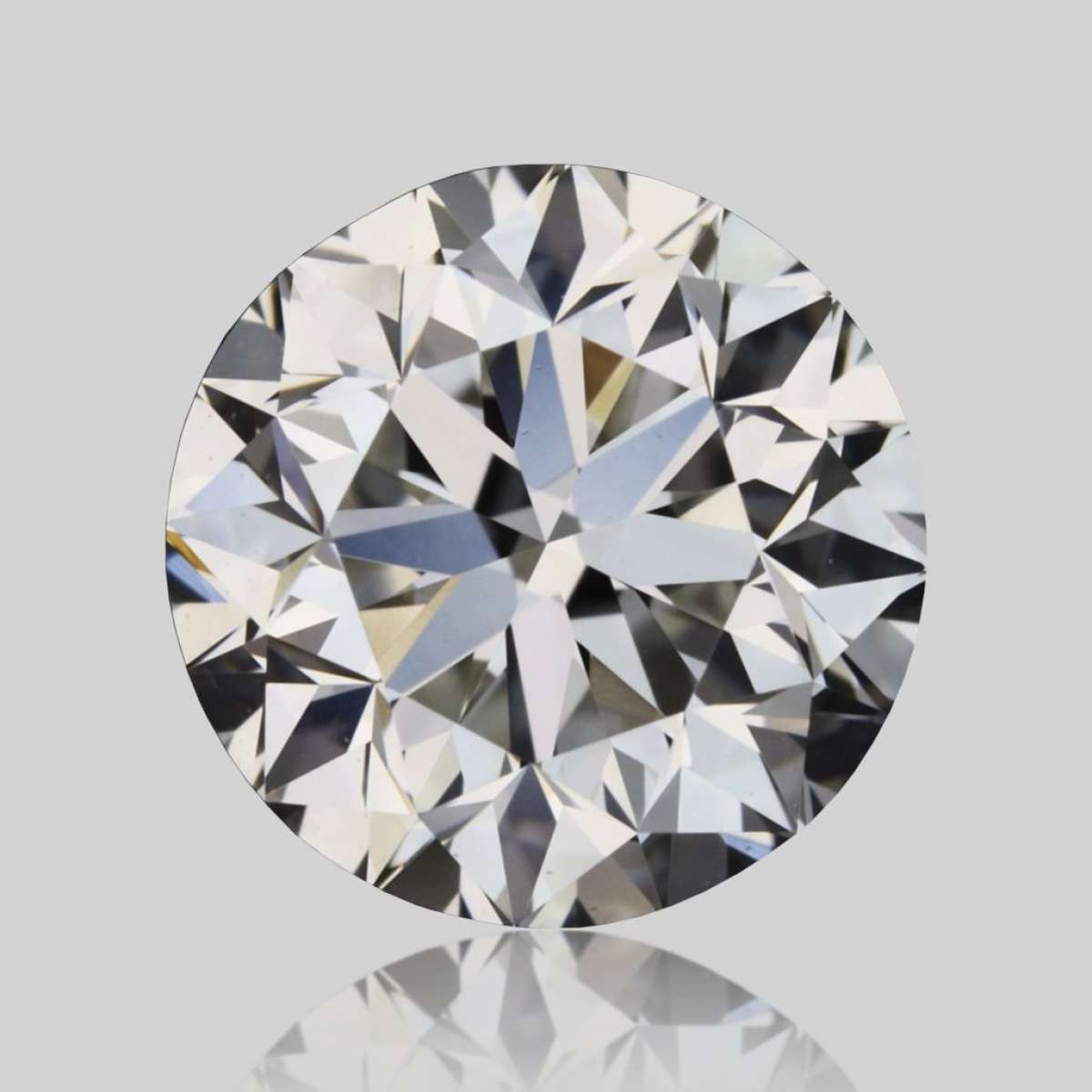 Certified Diamond HRD Carats 1.0 Color G Clarity VVS2  VG  EX  VG Fluorescence NON Brown No Green No Milky No EyeClean 100%
