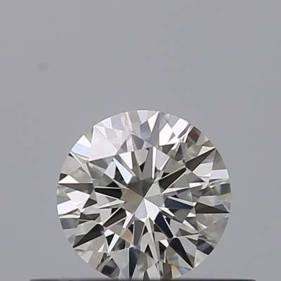 Certified Diamond GIA Carats 0.33 Color G Clarity VVS2  EX  EX  EX Fluorescence NON Brown No Milky No EyeClean 100%