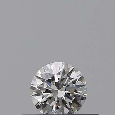 Certified Diamond GIA Carats 0.19 Color H Clarity IF  EX  EX  EX Fluorescence NON Brown No Milky No EyeClean 100%
