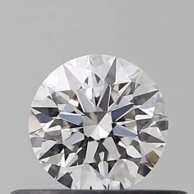 Certified Diamond GIA Carats 0.31 Color D Clarity VS1  EX  EX  EX Fluorescence FNT Brown No Green No Milky No EyeClean 100%