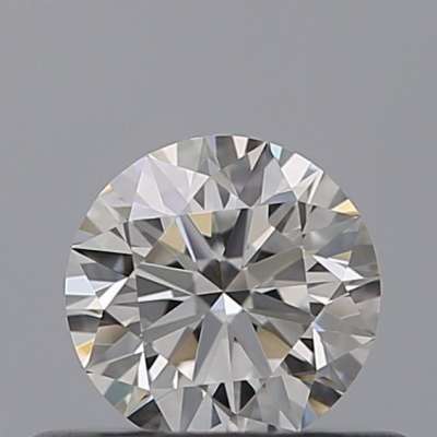 Certified Diamond GIA Carats 0.38 Color E Clarity VVS2  EX  EX  EX Fluorescence MED Brown No Green No Milky No EyeClean 100%