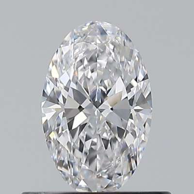 Certified Diamond GIA Carats 0.5 Color D Clarity IF  -  EX  VG Fluorescence NON Brown No Green No Milky No EyeClean 100%
