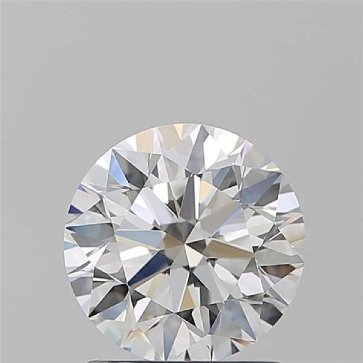 Certified Diamond GIA Carats 1.5 Color F Clarity VVS2  EX  EX  EX Fluorescence NON Brown No Milky No EyeClean 100%