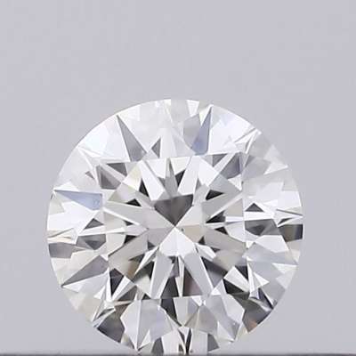 Diamante Certificato GIA Carati 0.18 Colore H Purezza VS2  EX  EX  EX Fluorescenza NON Brown No Green No Milky No EyeClean 100%