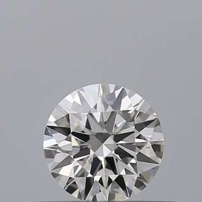 Certified Diamond IGI Carats 0.37 Color E Clarity VVS2  EX  EX  EX Fluorescence NON Brown No Green No Milky No EyeClean 100%