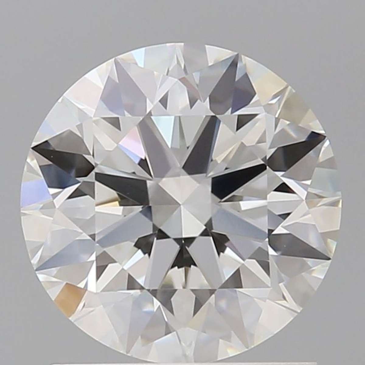 Certified Diamond GIA Carats 1.41 Color F Clarity VVS2  EX  EX  EX Fluorescence NON Brown No Green No Milky No EyeClean 100%