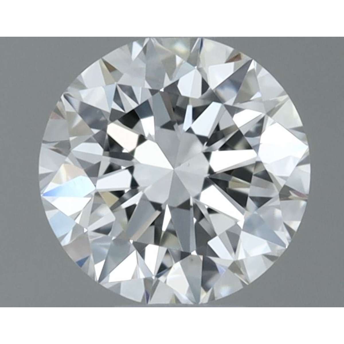 Certified Diamond IGI Carats 0.4 Color F Clarity VVS2  EX  EX  EX Fluorescence NON Brown No Green No Milky No EyeClean 100%
