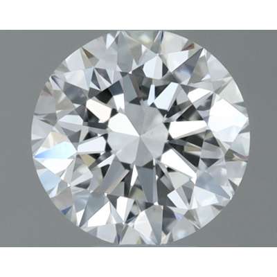 Certified Diamond IGI Carats 0.4 Color F Clarity VVS2  EX  EX  EX Fluorescence NON Brown No Green No Milky No EyeClean 100%