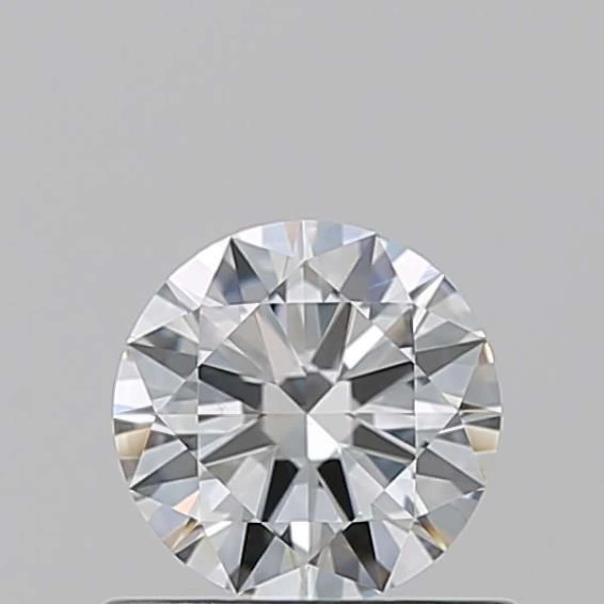 Certified Diamond GIA Carats 0.58 Color F Clarity VS2  EX  EX  EX Fluorescence NON Brown No Milky No EyeClean 100%