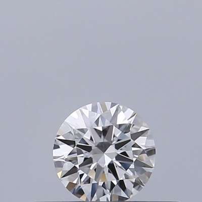Diamante Certificato GIA Carati 0.22 Colore D Purezza IF  EX  EX  EX Fluorescenza NON Brown No Green No Milky No EyeClean 100%