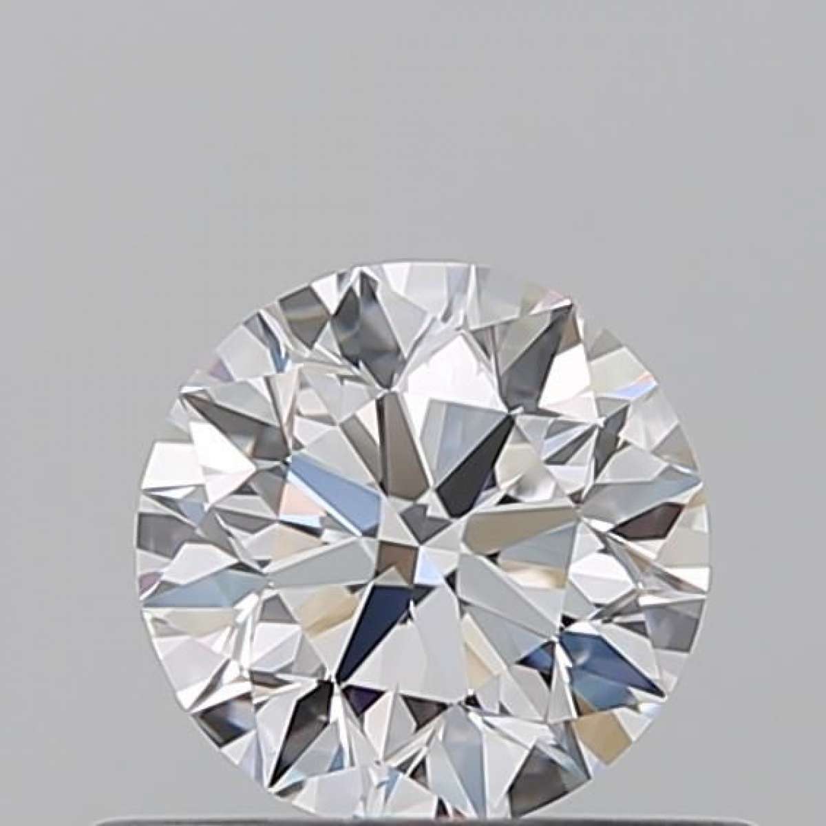Certified Diamond GIA Carats 0.5 Color D Clarity VVS2  EX  EX  EX Fluorescence FNT Brown No Green No Milky No EyeClean 100%