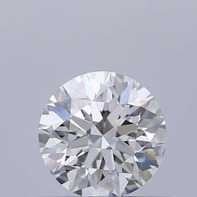 Certified Diamond GIA Carats 0.5 Color F Clarity VVS1  EX  EX  EX Fluorescence NON Brown No Milky No EyeClean 100%
