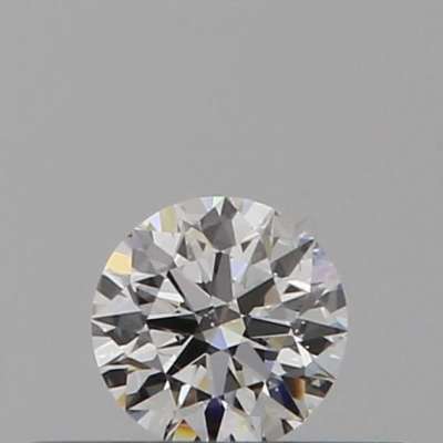 Certified Diamond GIA Carats 0.17 Color F Clarity VS2  EX  EX  EX Fluorescence FNT Brown No Green No Milky No EyeClean 100%