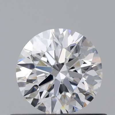 Certified Diamond GIA Carats 0.53 Color D Clarity VVS1  EX  EX  VG Fluorescence MED Brown No Green No Milky No EyeClean 100%