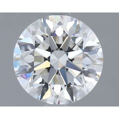 Diamante Certificato GIA Carati 1.72 Colore H Purezza VVS2  EX  EX  EX Fluorescenza NON Brown No Milky No EyeClean 100%