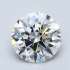 Certified Diamond GIA Carats 1.53 Color F Clarity VS2  EX  EX  EX Fluorescence NON Brown No Green No Milky No EyeClean 100%