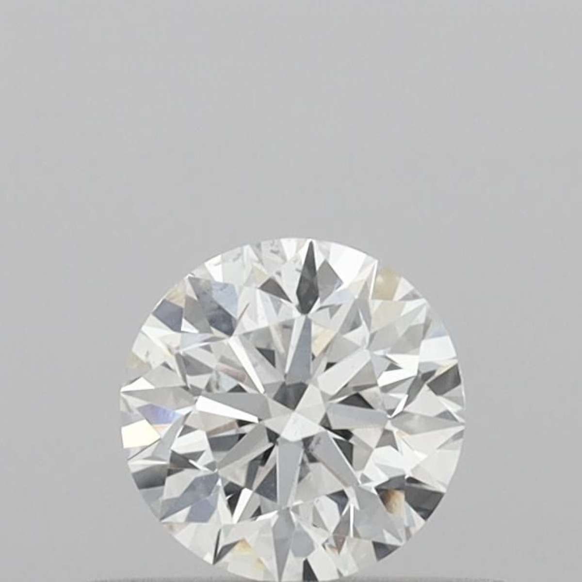 Certified Diamond GIA Carats 0.45 Color F Clarity SI1  EX  EX  EX Fluorescence NON Brown No Green No Milky No EyeClean 100%