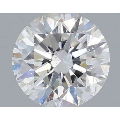 Certified Diamond IGI Carats 0.33 Color E Clarity SI2  EX  VG  VG Fluorescence NON Brown No Green No Milky No EyeClean 100%