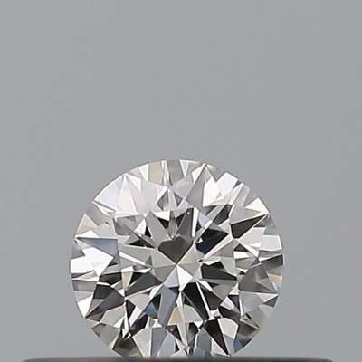 Certified Diamond GIA Carats 0.18 Color G Clarity VVS2  EX  EX  EX Fluorescence NON Brown No Milky No EyeClean 100%