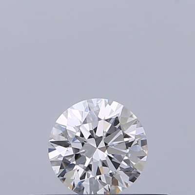 Certified Diamond GIA Carats 0.26 Color D Clarity VVS1  EX  VG  EX Fluorescence NON Brown No Green No Milky No EyeClean 100%