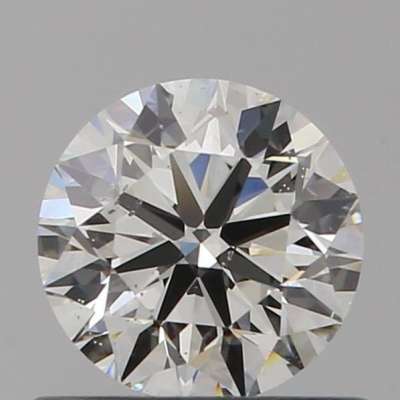 Certified Diamond IGI Carats 0.57 Color H Clarity SI1  EX  EX  EX Fluorescence FNT Brown No Green No Milky No EyeClean 100%