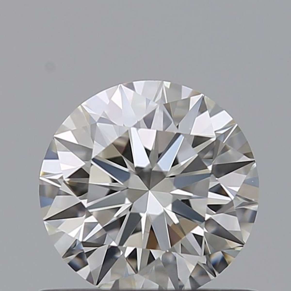 Certified Diamond GIA Carats 0.61 Color H Clarity VVS1  EX  EX  EX Fluorescence FNT Brown No Milky No EyeClean 100%