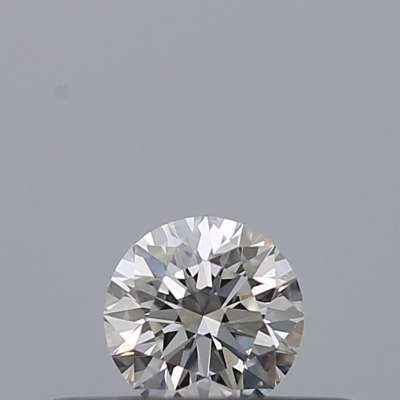 Certified Diamond GIA Carats 0.18 Color F Clarity VS1  EX  EX  EX Fluorescence NON Brown No Milky No EyeClean 100%