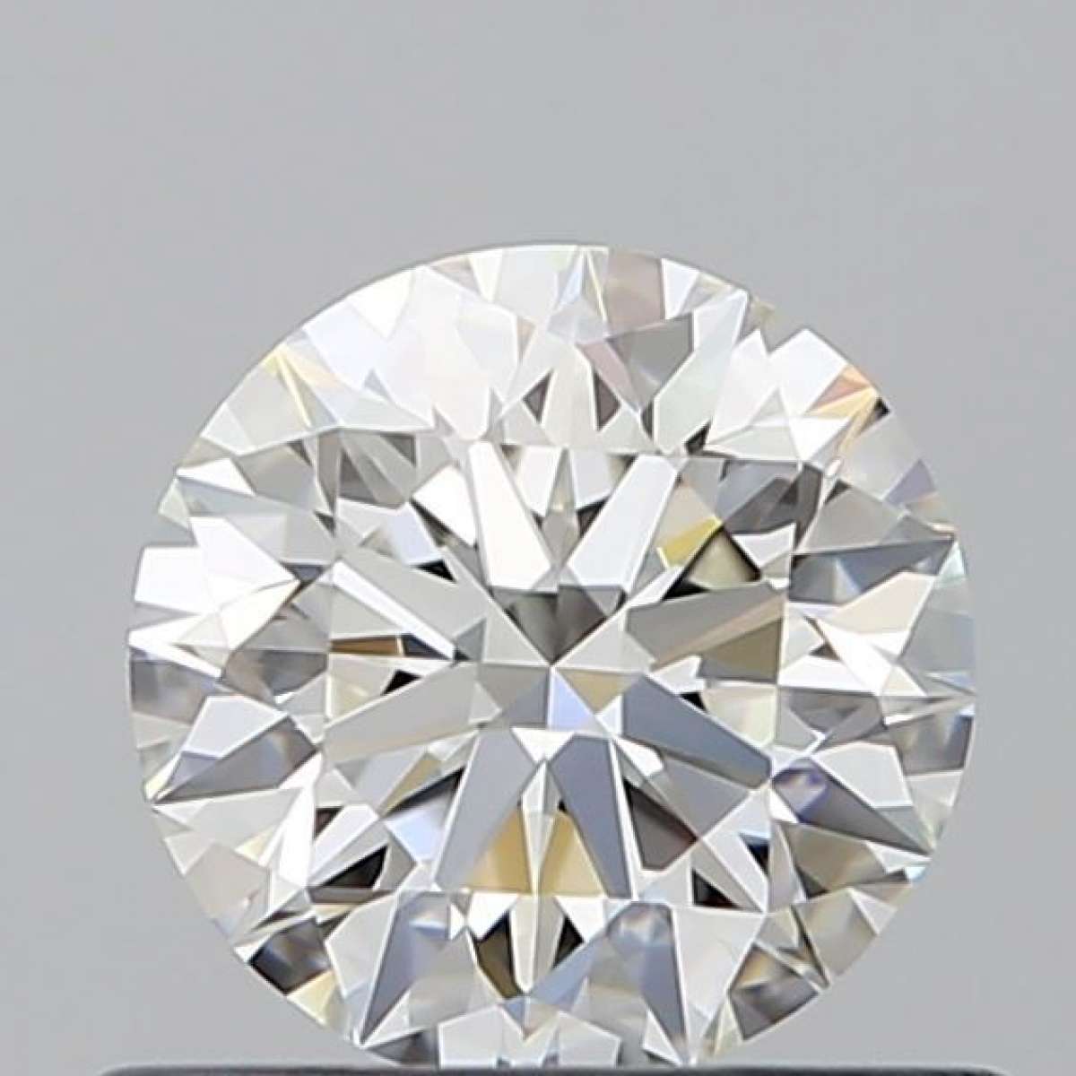Certified Diamond GIA Carats 0.61 Color H Clarity VVS2  EX  EX  EX Fluorescence NON Brown No Green No Milky No EyeClean 100%