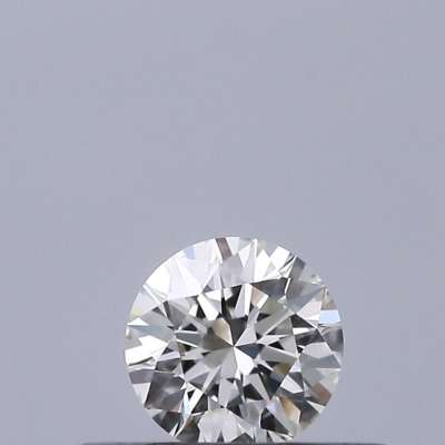Certified Diamond IGI Carats 0.19 Color G Clarity VVS1  EX  EX  EX Fluorescence NON Brown No Milky No EyeClean 100%