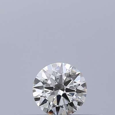 Certified Diamond IGI Carats 0.18 Color F Clarity VS1  EX  EX  EX Fluorescence NON Brown No Milky No EyeClean 100%