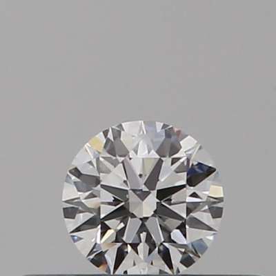 Certified Diamond GIA Carats 0.17 Color D Clarity VS2  EX  EX  EX Fluorescence NON Brown No Green No Milky No EyeClean 100%