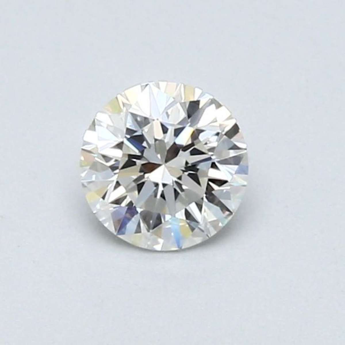 Diamante Certificato GIA Carati 0.42 Colore G Purezza VVS2 VG VG EX Fluorescenza MED Brown No Green No Milky No EyeClean 100% Diamante Certificato GIA Carati 0.42 Colore G Purezza VVS2 VG VG EX Fluorescenza MED Brown No Green No Milky No EyeClean 100%