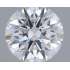 Certified Diamond GIA Carats 0.31 Color E Clarity VVS2  EX  EX  EX Fluorescence FNT Brown No Green No Milky No EyeClean 100%