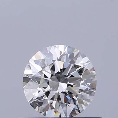 Certified Diamond GIA Carats 0.5 Color E Clarity VVS2  EX  EX  EX Fluorescence NON Brown No Green No Milky No EyeClean 100%