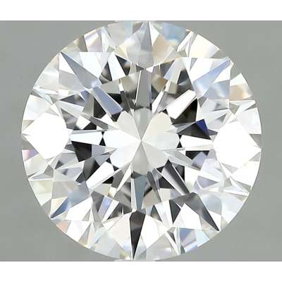 Certified Diamond IGI Carats 1.46 Color F Clarity VVS1  EX  EX  EX Fluorescence FNT Brown No Green No Milky No EyeClean 100%