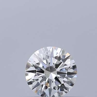 Certified Diamond GIA Carats 0.27 Color F Clarity VVS1  EX  EX  EX Fluorescence NON Brown No Milky No EyeClean 100%