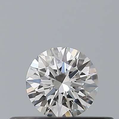 Certified Diamond IGI Carats 0.2 Color F Clarity VVS1  EX  EX  EX Fluorescence NON Brown No Milky No EyeClean 100%