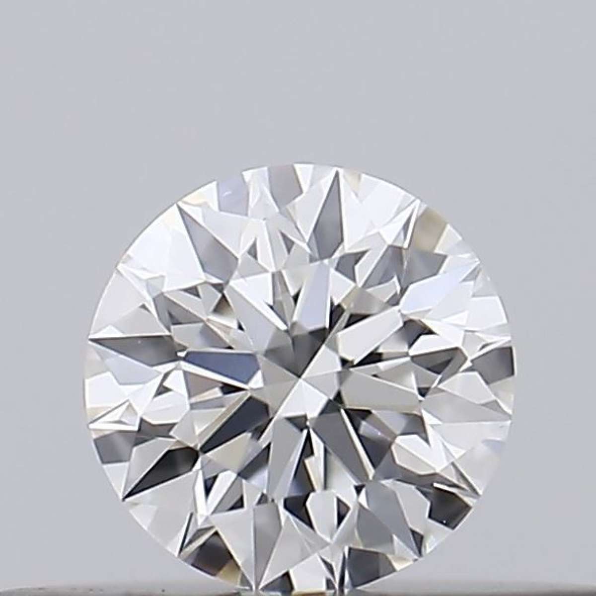 Certified Diamond GIA Carats 0.19 Color F Clarity VVS2  EX  VG  EX Fluorescence FNT Brown No Green No Milky No EyeClean 100%