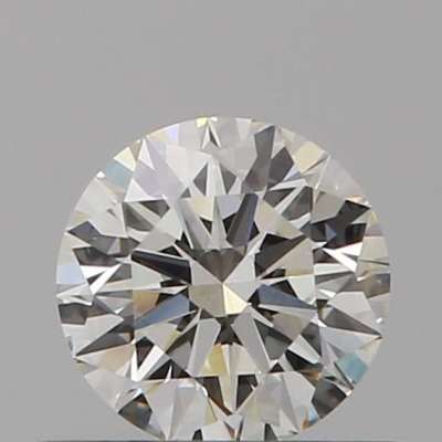 Certified Diamond IGI Carats 0.42 Color G Clarity VVS1  EX  EX  EX Fluorescence FNT Brown No Green No Milky No EyeClean 100%