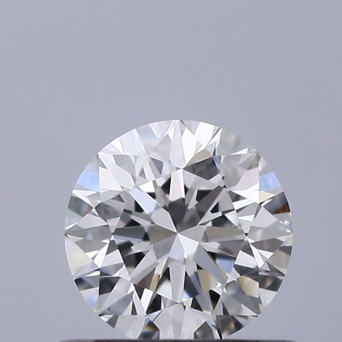Certified Diamond GIA Carats 0.5 Color F Clarity VVS1  EX  EX  EX Fluorescence NON Brown No Milky No EyeClean 100%