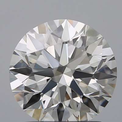 Certified Diamond GIA Carats 1.5 Color H Clarity VVS2  EX  EX  EX Fluorescence NON Brown No Milky No EyeClean 100%
