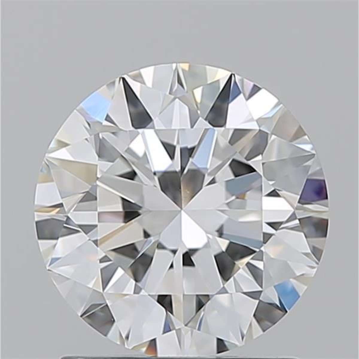 Certified Diamond GIA Carats 1.5 Color F Clarity VS1  EX  EX  EX Fluorescence FNT Brown No Milky No EyeClean 100%
