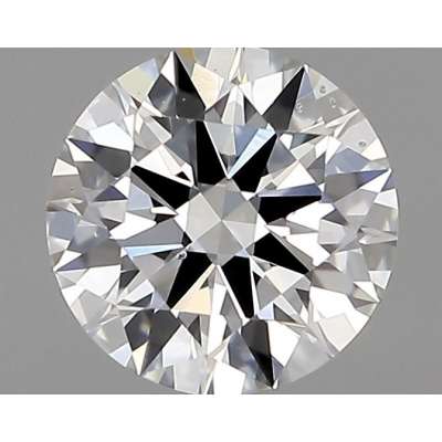 Certified Diamond GIA Carats 0.37 Color D Clarity SI1  EX  EX  EX Fluorescence FNT Brown No Green No Milky No EyeClean 100%