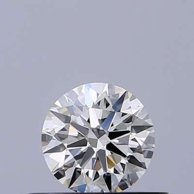 Certified Diamond IGI Carats 0.4 Color H Clarity IF  EX  EX  EX Fluorescence NON Brown No Milky No EyeClean 100%