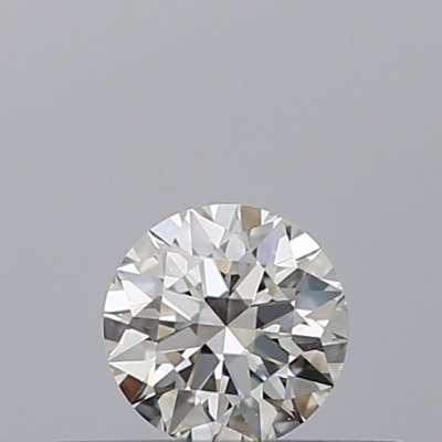 Diamante Certificato GIA Carati 0.18 Colore G Purezza VVS2  EX  EX  EX Fluorescenza NON Brown No Milky No EyeClean 100%