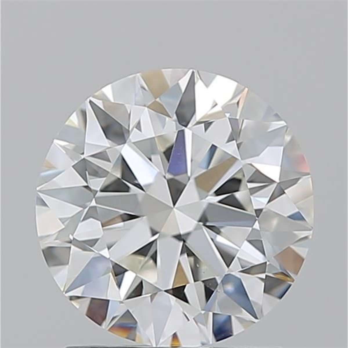 Certified Diamond GIA Carats 1.7 Color H Clarity VS2  EX  EX  EX Fluorescence NON Brown No Milky No EyeClean 100%