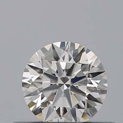 Certified Diamond IGI Carats 0.34 Color D Clarity VVS2  EX  EX  EX Fluorescence FNT Brown No Green No Milky No EyeClean 100%