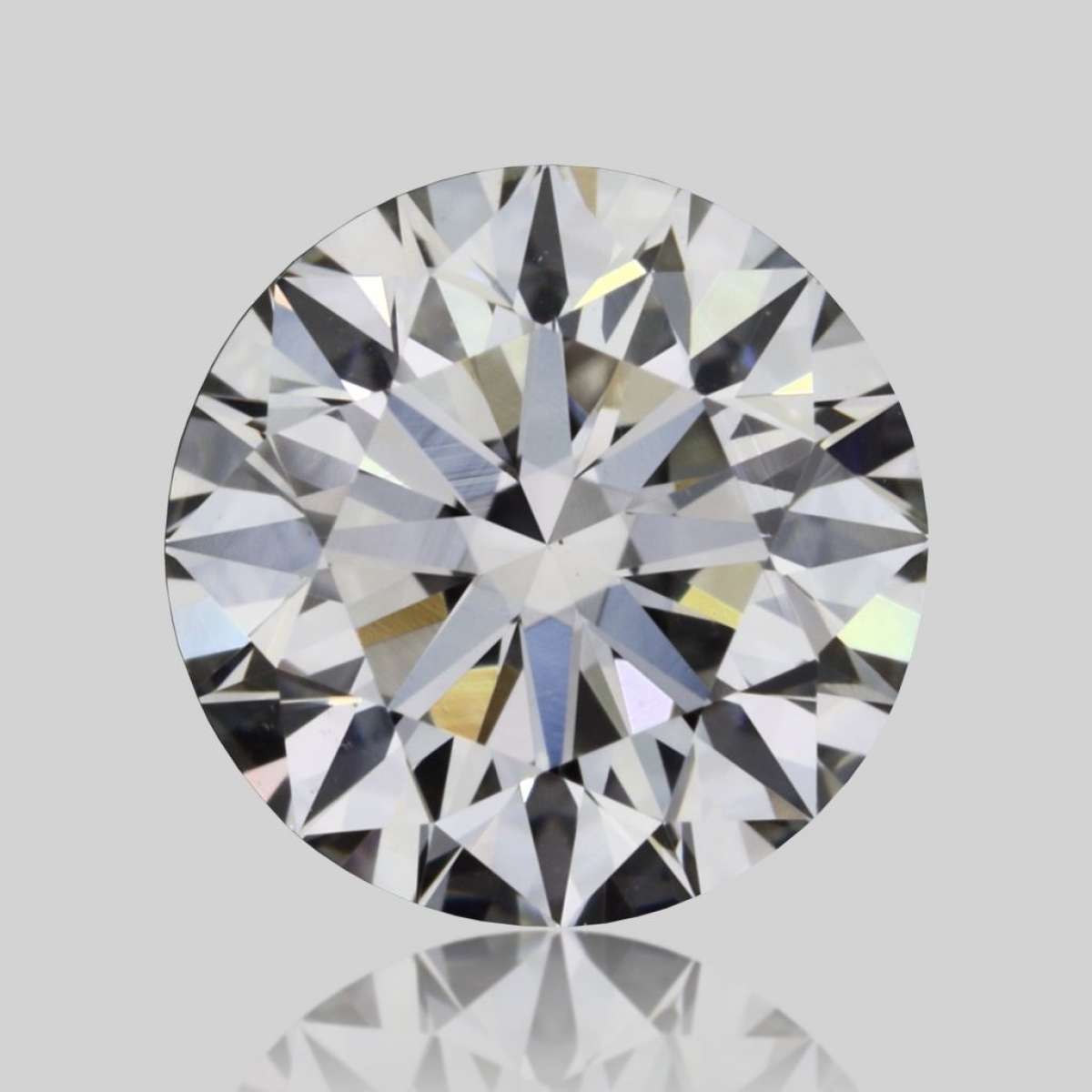 Certified Diamond IGI Carats 0.59 Color F Clarity VVS2  EX  EX  EX Fluorescence NON Brown No Green No Milky No EyeClean 100%
