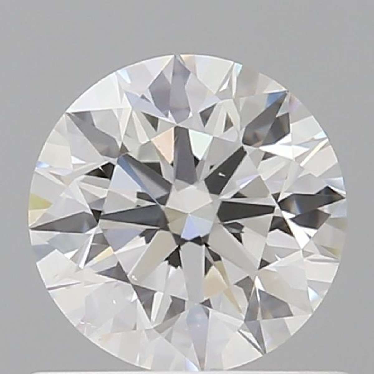 Certified Diamond GIA Carats 0.6 Color F Clarity VS2  EX  EX  EX Fluorescence NON Brown No Green No Milky No EyeClean 100%