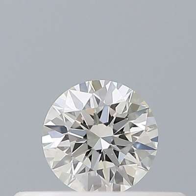Certified Diamond GIA Carats 0.21 Color H Clarity VVS2  EX  EX  EX Fluorescence MED Brown No Green No Milky No EyeClean 100%